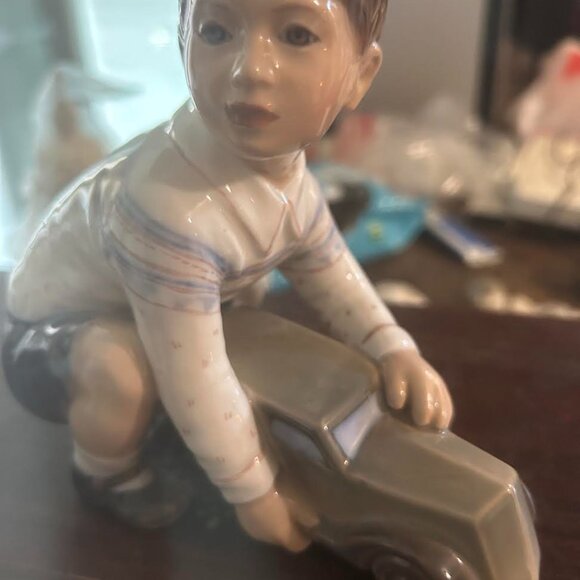 Boy With Truck by Dahl Jensen - Picture 5 of 7